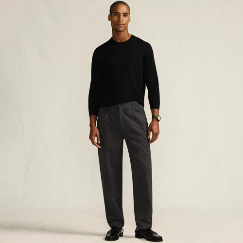 Pantalons a Taille Élastiquée 