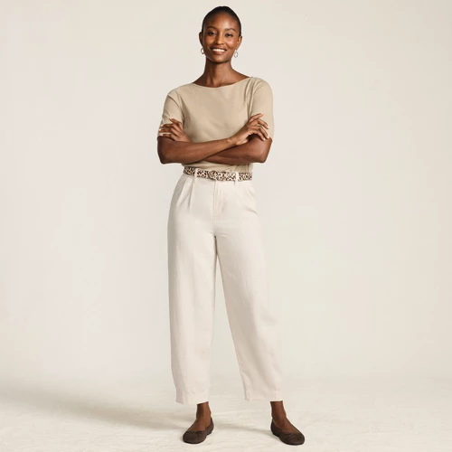 Pantalons en lin
