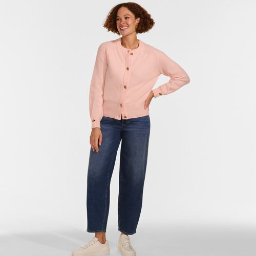 Desigual Femmes Manteau Taille M Rouge Bouton Bas Laine Polyester