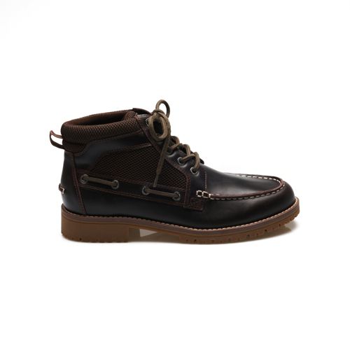 Chaussures Plates Marron Foncé Lands' End - Taille UK 5 (femme) - Occasion, Portées