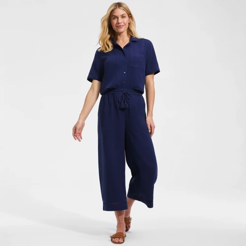 Pantalons d&eacute;contract&eacute;s 